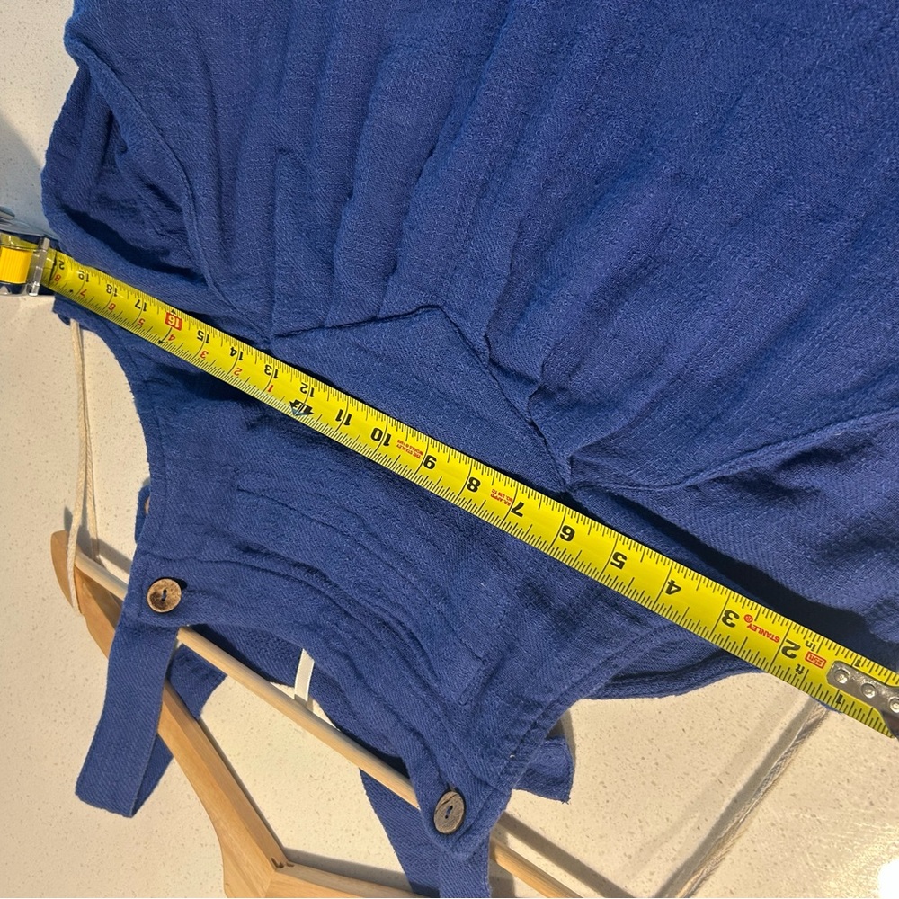 Free-est Sun-Drenched Overall in True Blue size small - Picture 10 of 12